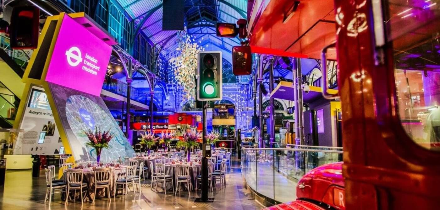 London Transport Museum venue hire